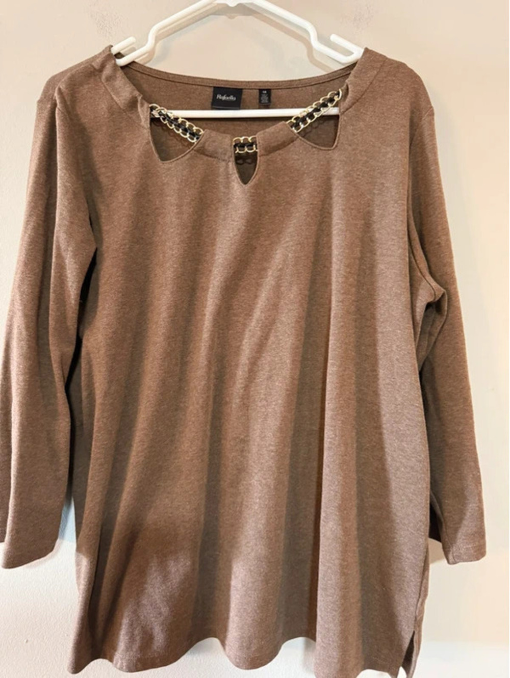Rafaella Women’s Size 1X Long-sleeve top